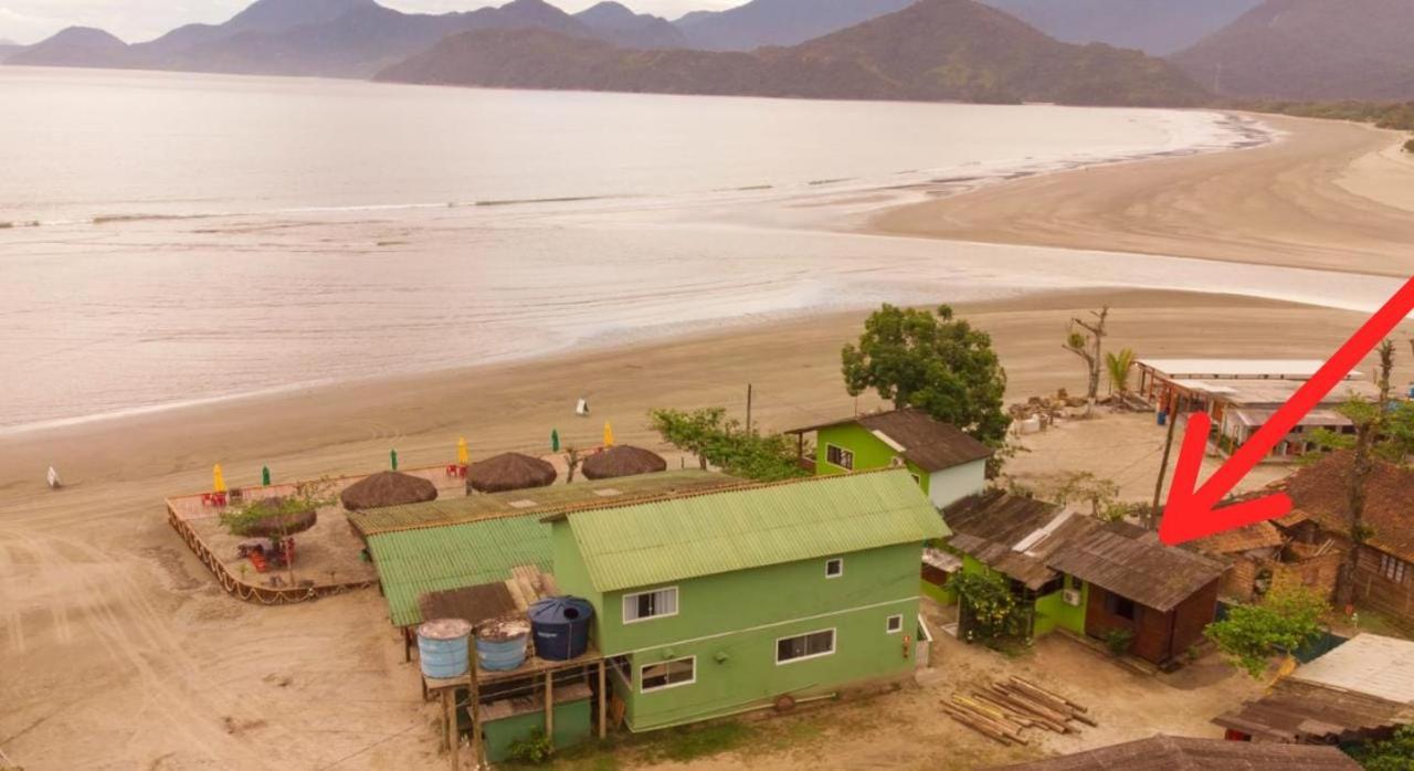 827 Chale Pe Na Areia, Completo Na Praia Do Estaleiro Em Ubatuba - 1 Dormitorio, 1 Banheiro, 1 Vaga De Garagem Exteriér fotografie