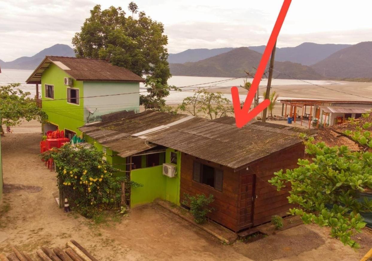 827 Chale Pe Na Areia, Completo Na Praia Do Estaleiro Em Ubatuba - 1 Dormitorio, 1 Banheiro, 1 Vaga De Garagem Exteriér fotografie