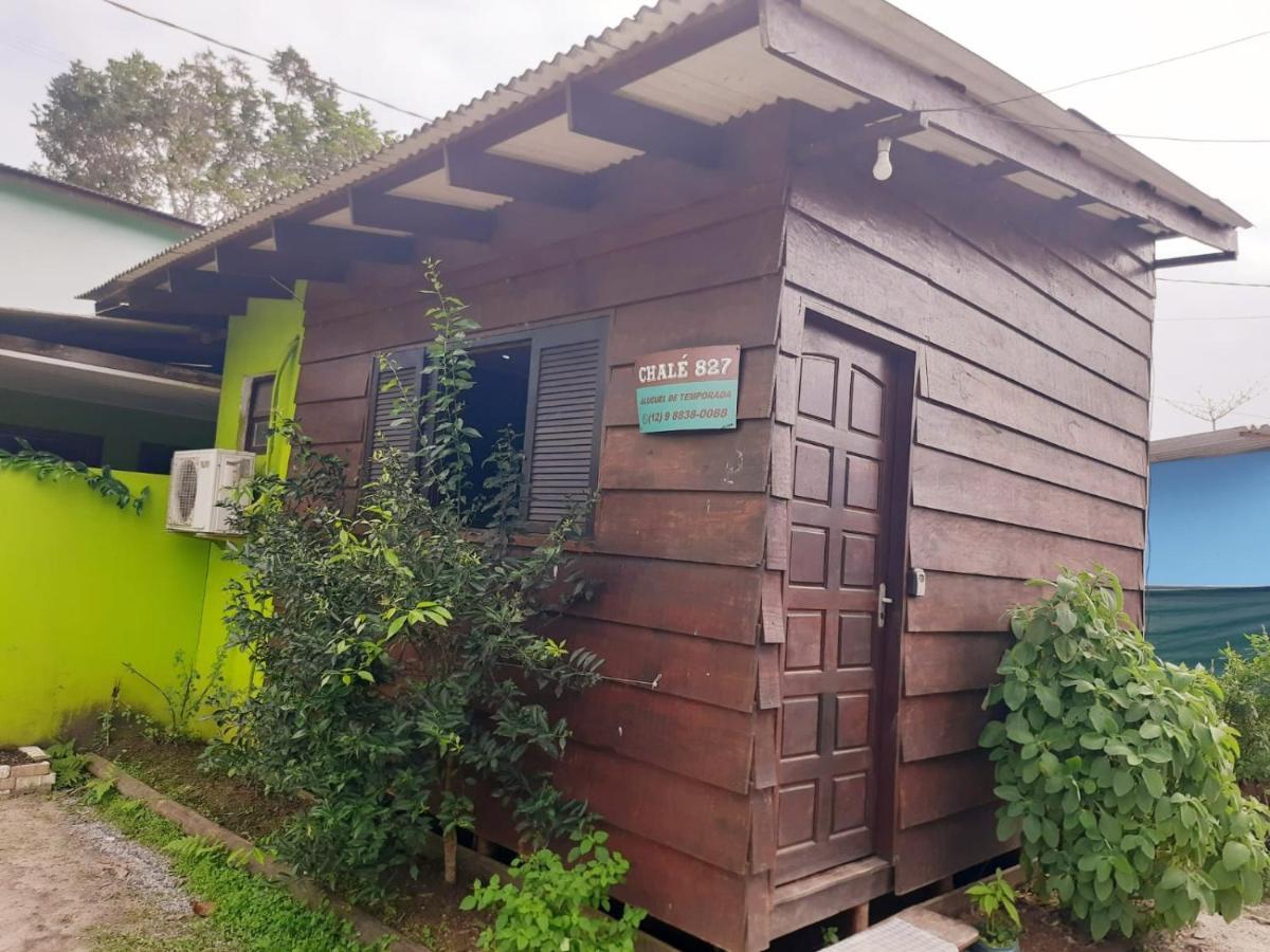 827 Chale Pe Na Areia, Completo Na Praia Do Estaleiro Em Ubatuba - 1 Dormitorio, 1 Banheiro, 1 Vaga De Garagem Exteriér fotografie